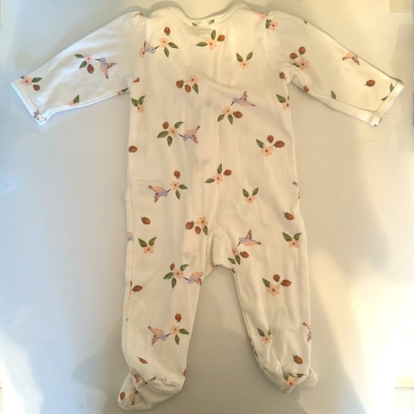 Carter’s Baby Girl Footed Zip-Up 6M - Picture 4 of 4